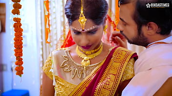 Curvy Desi Bride Gets Ravaged By Ex-lover While Hubby Watches – Moaning In Hindi