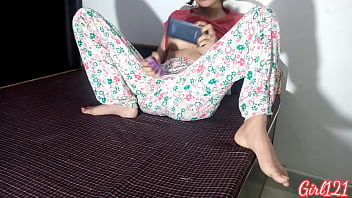 Caught In The Act: Desi Babe Pleasuring Herself Raw
