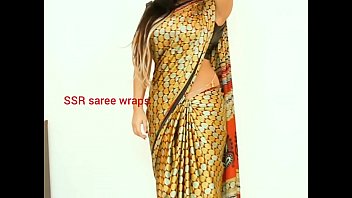 Sultry Telugu Aunty In Glossy Satin Saree Gets Wild And Steamy In Part 1