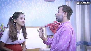 Grey-haired Guru Drills His Tight Teen Pupil With Savage Thrusts In Steamy Hindi Moans