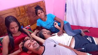 Bengali Teens In Wild Foursome Action – Hanif, Popy, Sumona, And Manik’s Steamy Bangla Orgy