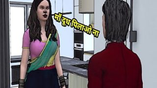 Desi Stepmom Gets Ravaged By Her Stepson In Hindi