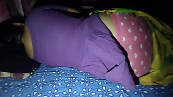 Voluptuous Desi Housewife’s Plump Ass While She Sleeps