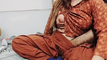 Desi Aunty Chopping Veggies While Getting Backdoor Action From Her Lover, Moaning In Spicy Hindi As Her Cuck Hubby Watches
