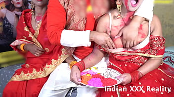Indian Holi Fuck Fest: Wet And Wild Desi Orgy