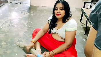 Desi Bhabhi Gets Pounded Hard By Horny Neighbor Boy
