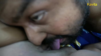 Desi Indian Kavita’s Intimate Close-up: A Deep Creampie, Passionate Pussy Licking, And Intense Blowjob