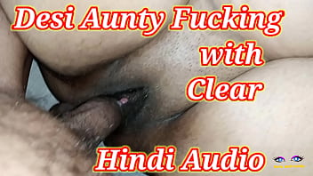 Desi Aunty’s Raw Moans In Clear Hindi Audio