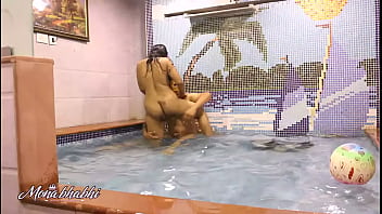 Sultry Indian Bhabhi Mona’s Wet Poolside Pleasures