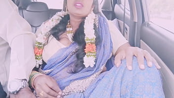 Sweaty Indian Taxi Ride Turns Into A Wild Fuck Session With A Gorgeous Tourist Aunty And Her Driver, Moaning Filthy Telugu Words.