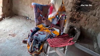 Desi Bhoji’s Sari Ripped Off On The Bed, Raw Indian Sex Video With Dirty Hindi Moans