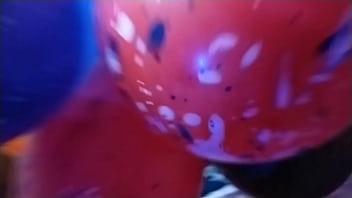 Inflated Indian Pleasure Balloon